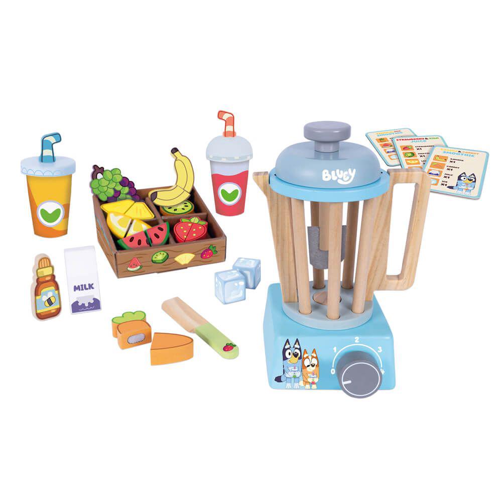 Bluey Wooden Smoothie Set, 5055069725307