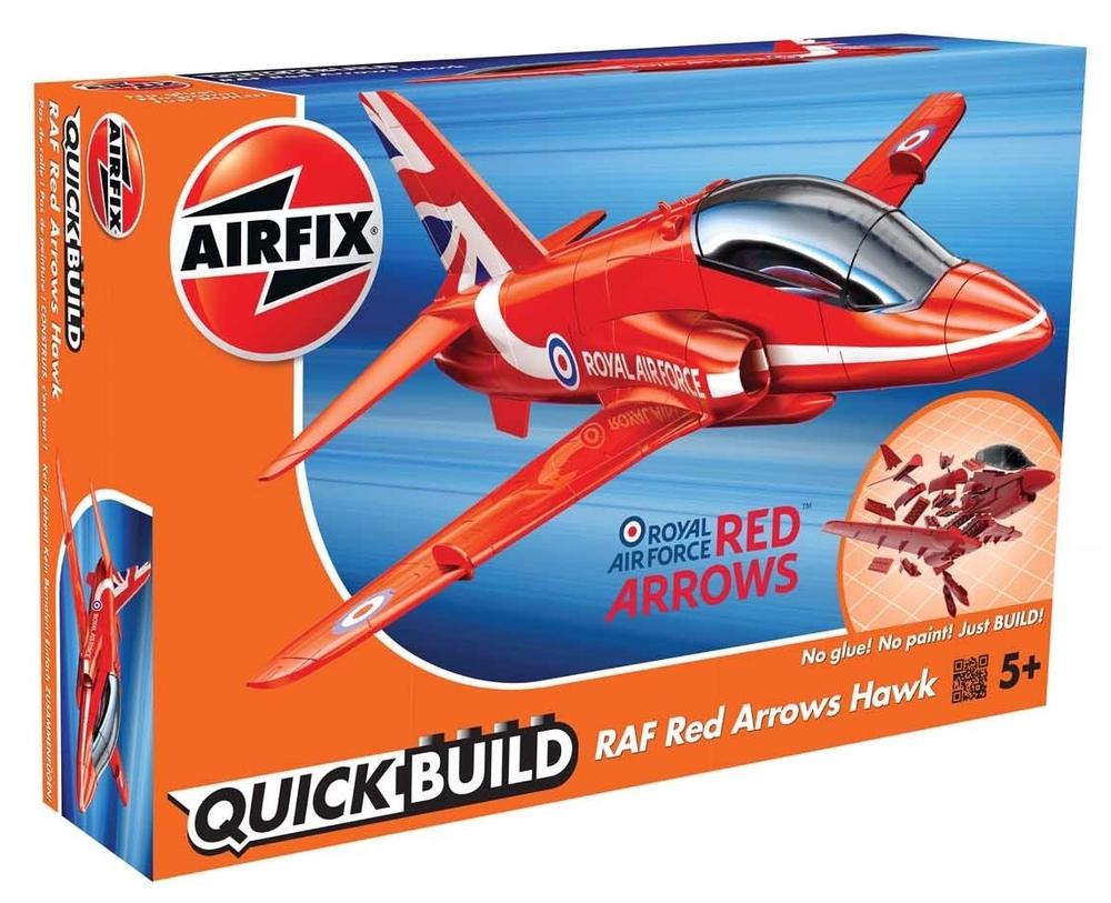 Quickbuild RAF Red Arrows Hawk, 5055286642180