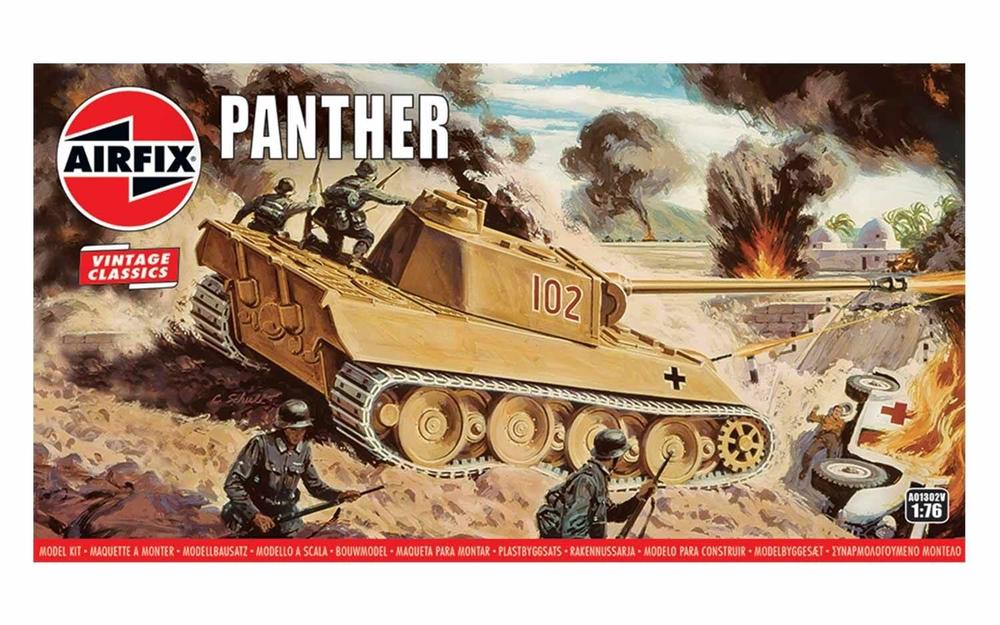 1:76 Model Kit Panther Tank, 5055286652592