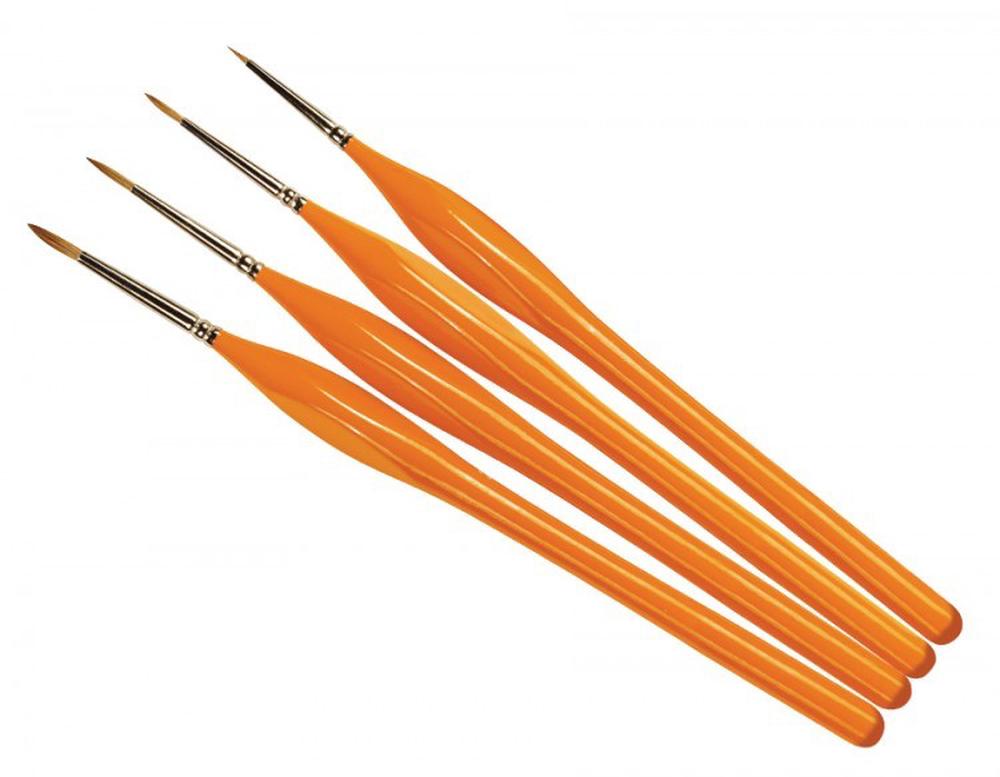 Detail Brush, 4 Pack (00,0,1,2), 5055286657368