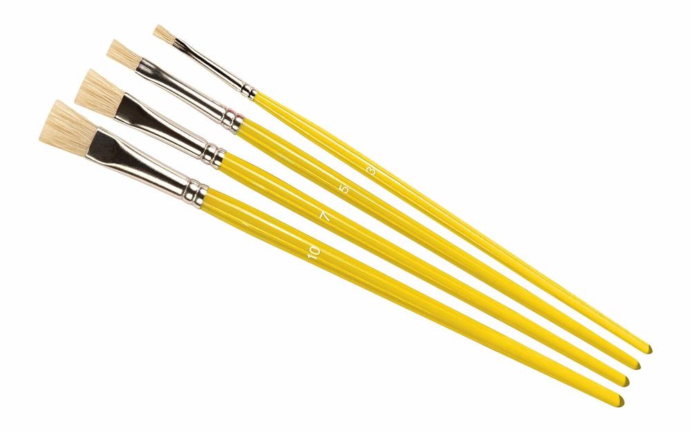 Stipple Brush, 4 Pack (3,5,7,10), 5055286657382