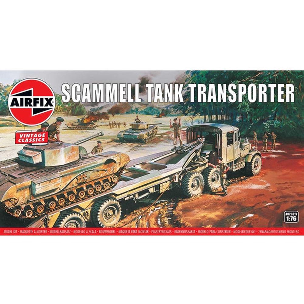 Scammell Tank Transporter, 1:76 Scale, 5055286661105
