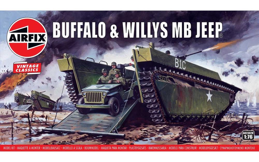 1:76 Buffalo Willys MB Jeep, 5055286661112
