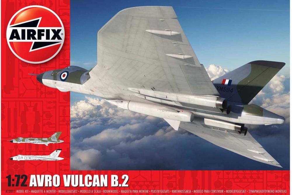 Avro Vulcan B.2 Model Kit, 1:72 Scale, 5055286680373