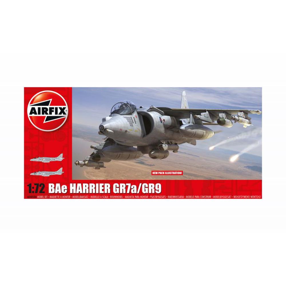 BAE Harrier GR9 Model Kit, 1:72 Scale, 5055286686283