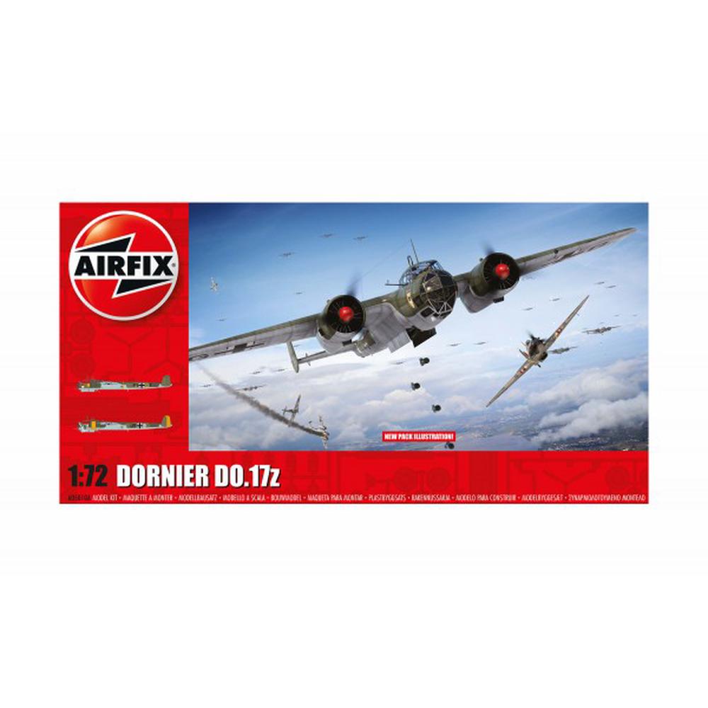 Dornier Do17Z Bomber Model Kit, 1:72 Scale, 5055286686344