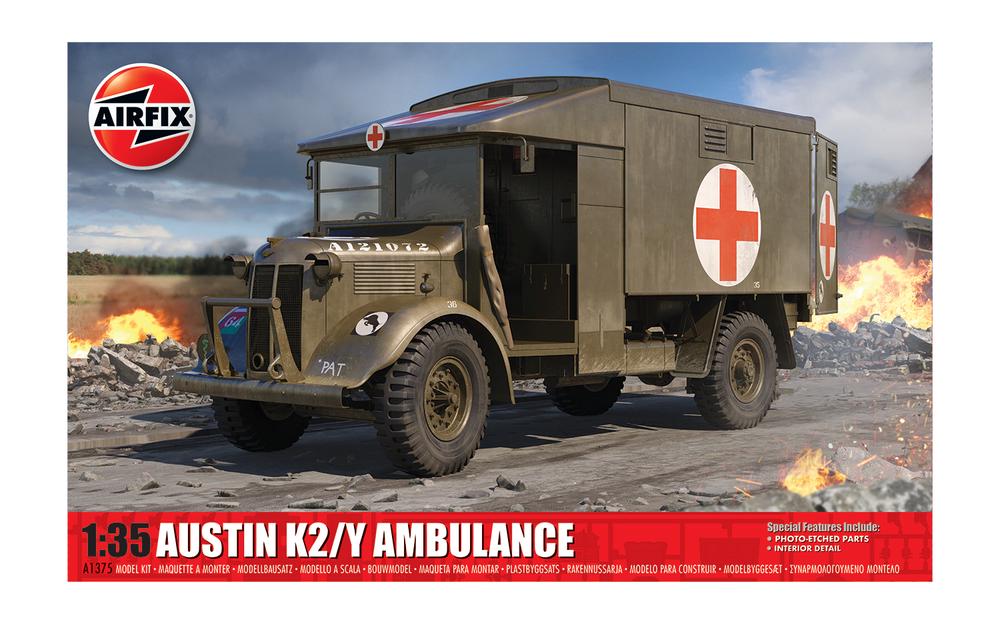 Austin K2/Y Ambulance 1:35 Scale, 5055286691874