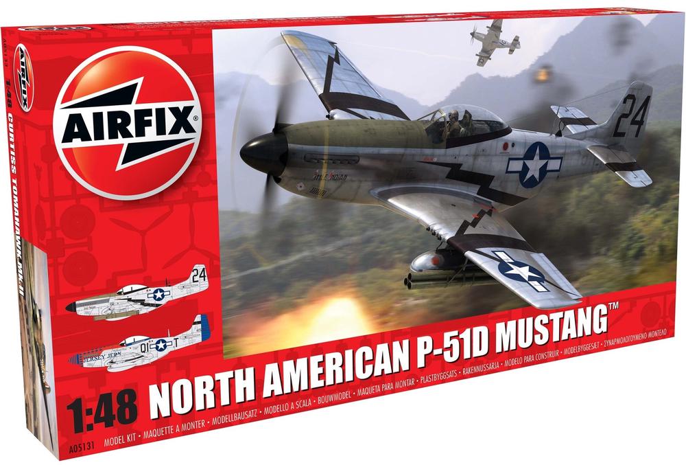 Airfix North American P D Mustang Scale Model Kit Buy Online