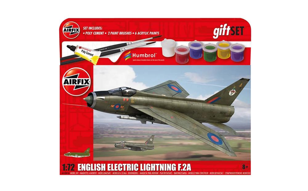 English Electric Lightning F.2A Large Starter Set, 1:72 Scale, 5055286704864