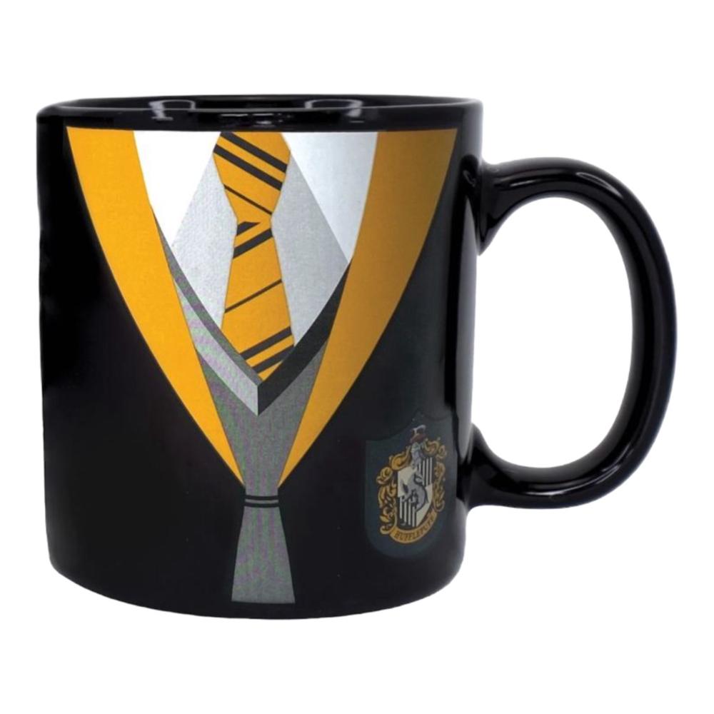 Half Moon Bay Harry Potter - Uniform Hufflepuff Heat Changing Mug - 400mL, 5055453495236
