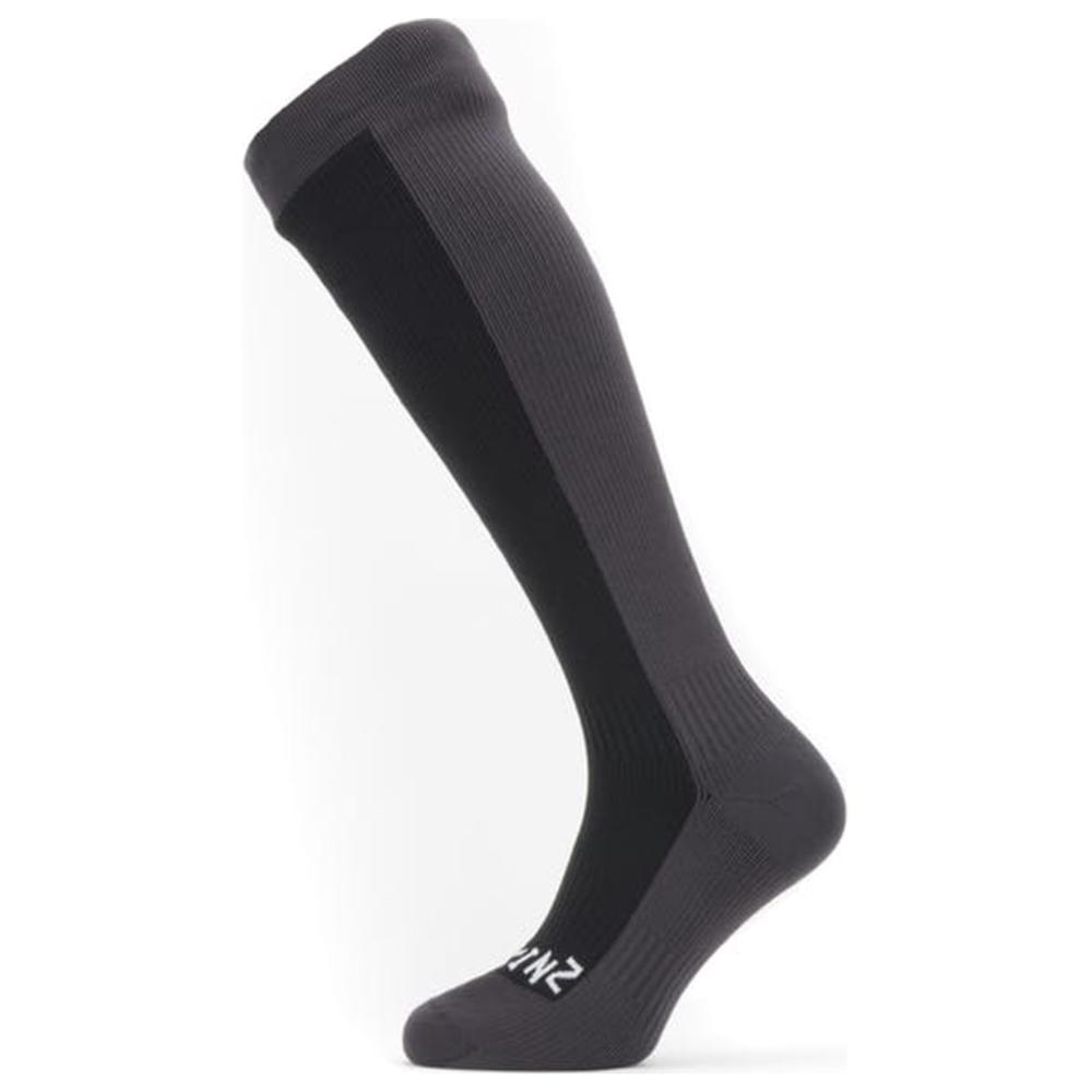 Cold Weather Knee Length Sock (Black/Grey) - Small, 5055754425659