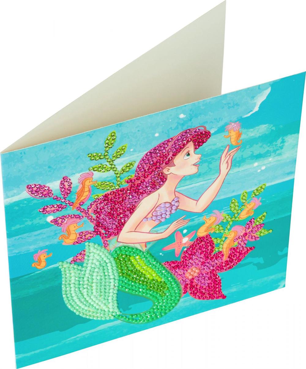 Craft Buddy Ariel Art Card - 18x18cm, 5055865490522
