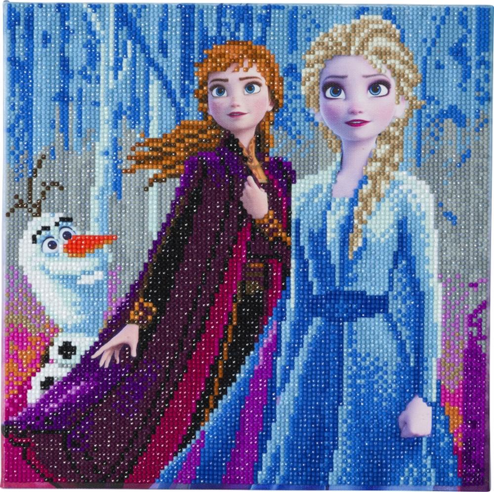 Craft Buddy Elsa, Anna & Olaf Art Kit - 30x30cm, 5055865490706