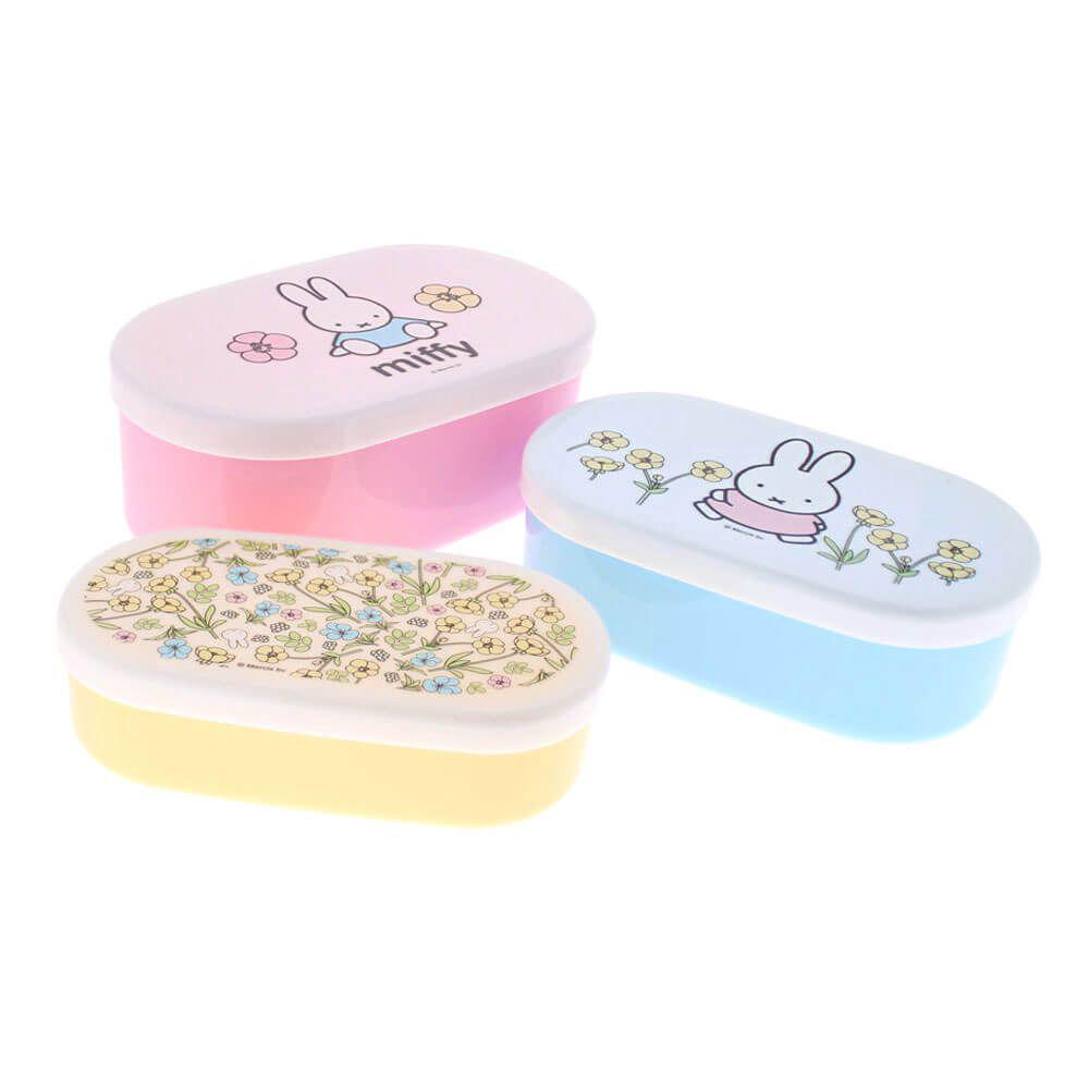 Miffy Buttercup - Storage Pots, Set of 3, 5055918667079