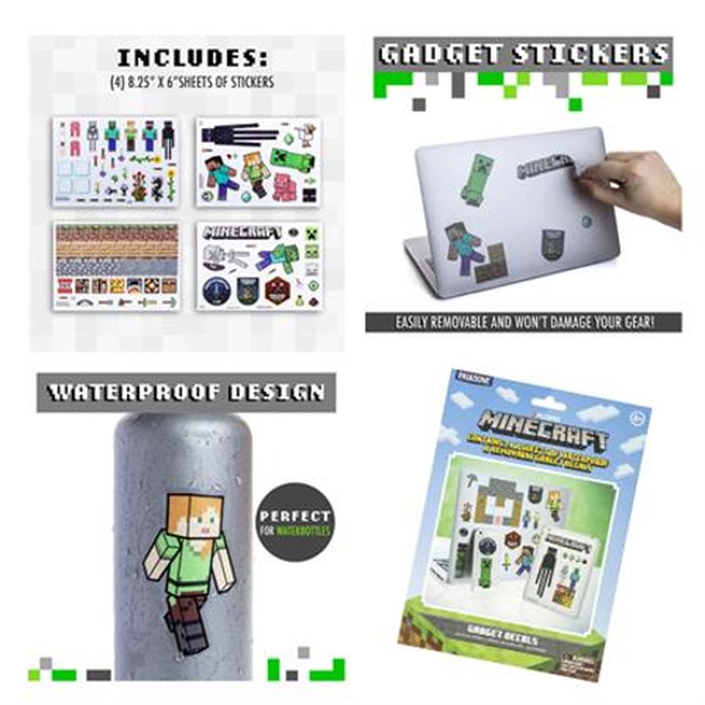 Paladone Minecraft Gadget Decals Buy online at The Nile