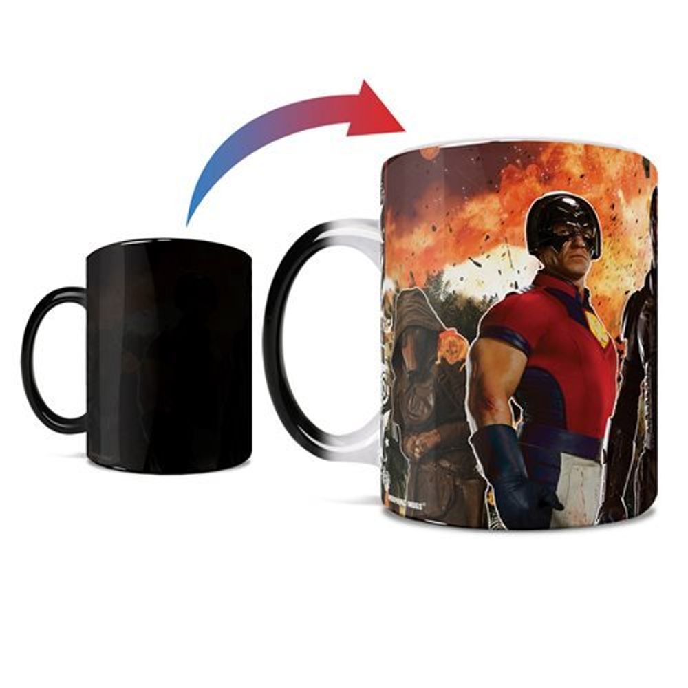Tazza In Ceramica Pyramid International 'Suicide Squad - Watch Them Burn', Multicolore, Ufficiale, 330 Ml