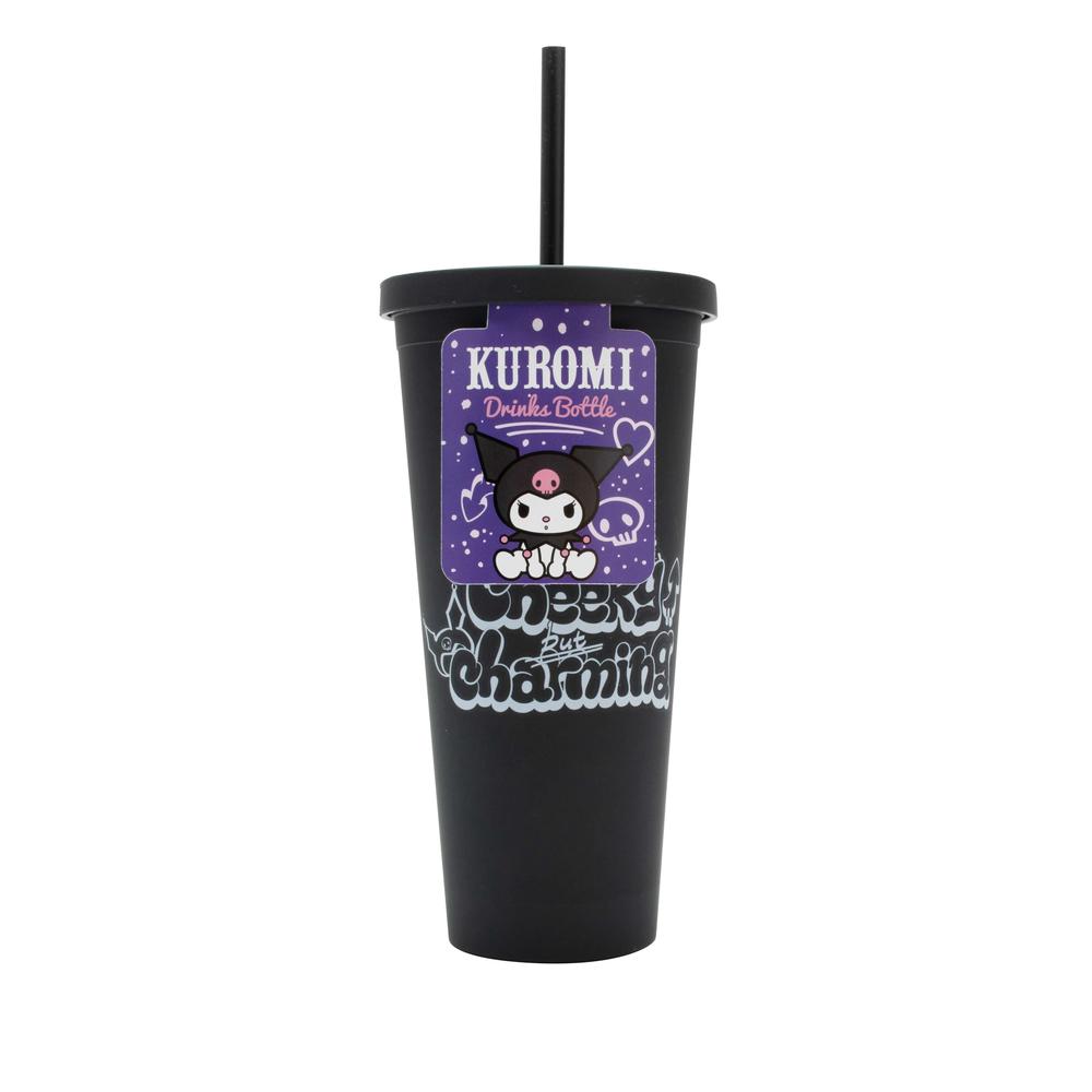 Hello Kitty and Friends Kuromi Cup with Straw - 600ml by Hello Kitty and Friends - ISBN: 5056563707608