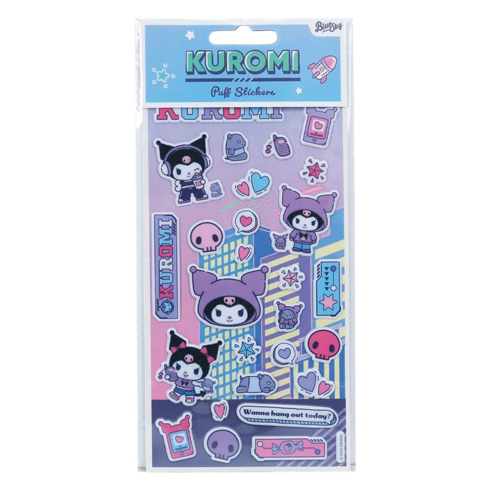 Hello Kitty and Friends Kuromi Puff Stickers by Hello Kitty and Friends - ISBN: 5056563710493