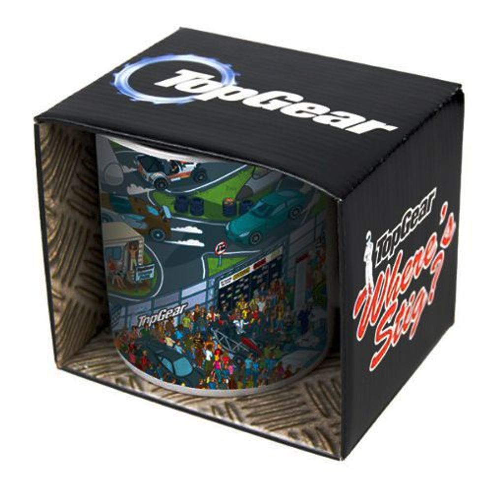 Half Moon Bay Top Gear - Where's Stig Studio Scene Mug by Half Moon Bay - ISBN: 5060021934758