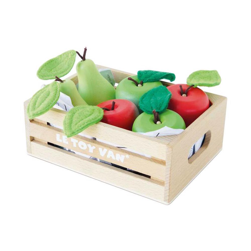 Orchard Fruits Wooden Market Crate, 7 Pieces, 5060023411912