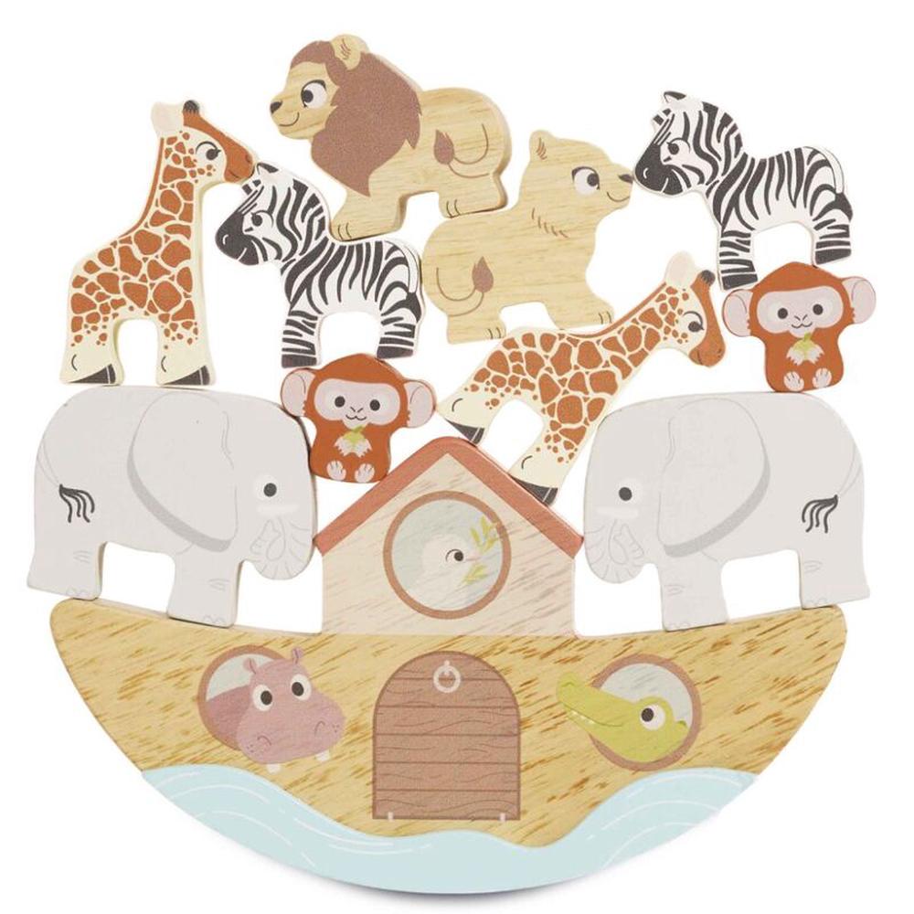 Noah's Balancing Ark Animal Stacker, 11 Pieces, 5060023412148