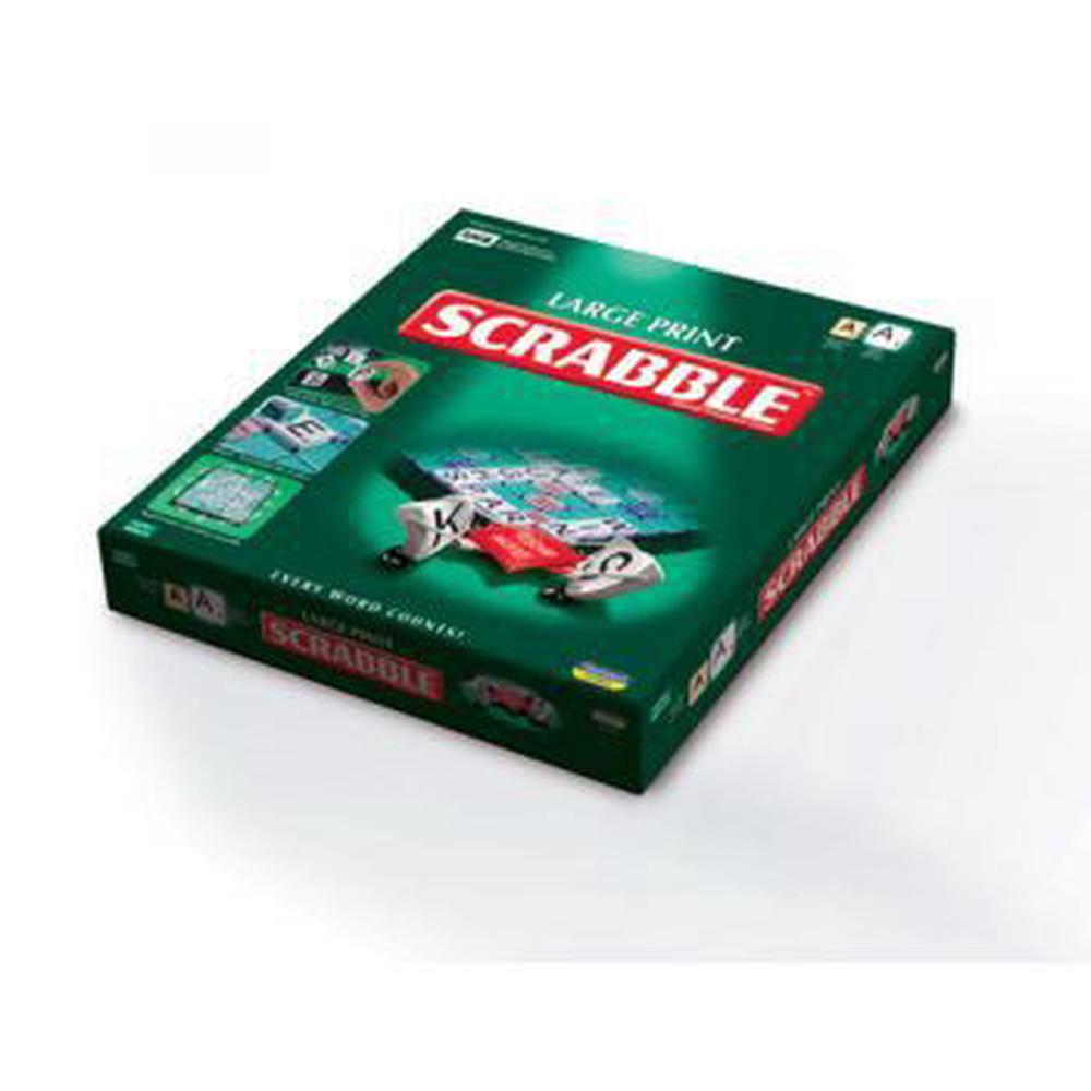 Scrabble Large Print Edition Board Game Buy online at