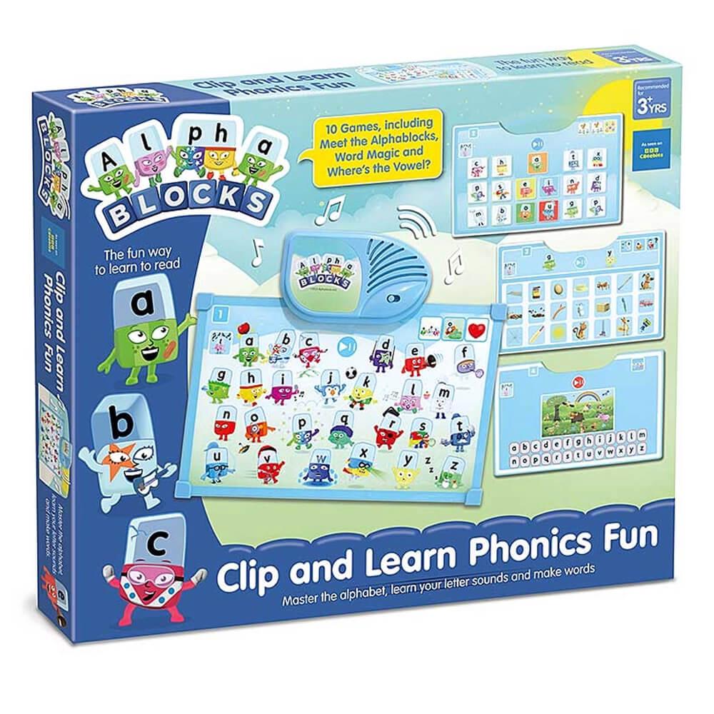 Alphablocks Clip & Learn Phonics Fun, 5060062145786