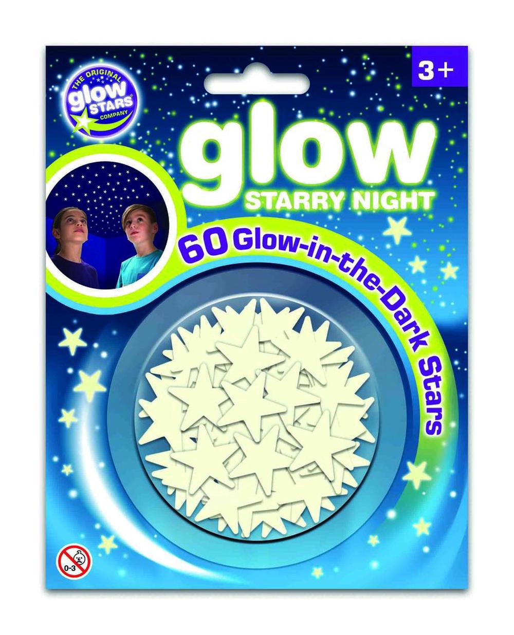 Brainstorm Glow Starry Night, 60 Piece, 5060122732529