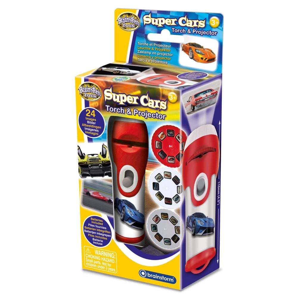 Brainstorm Toys Super Cars Torch & Projector by Brainstorm Toys - ISBN: 5060122736183