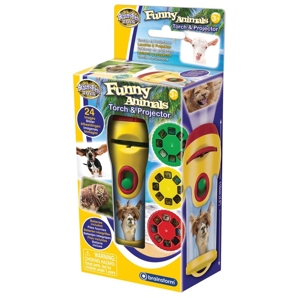 Brainstorm Toys Funny Animals Torch & Projector by Brainstorm Toys - ISBN: 5060122736640