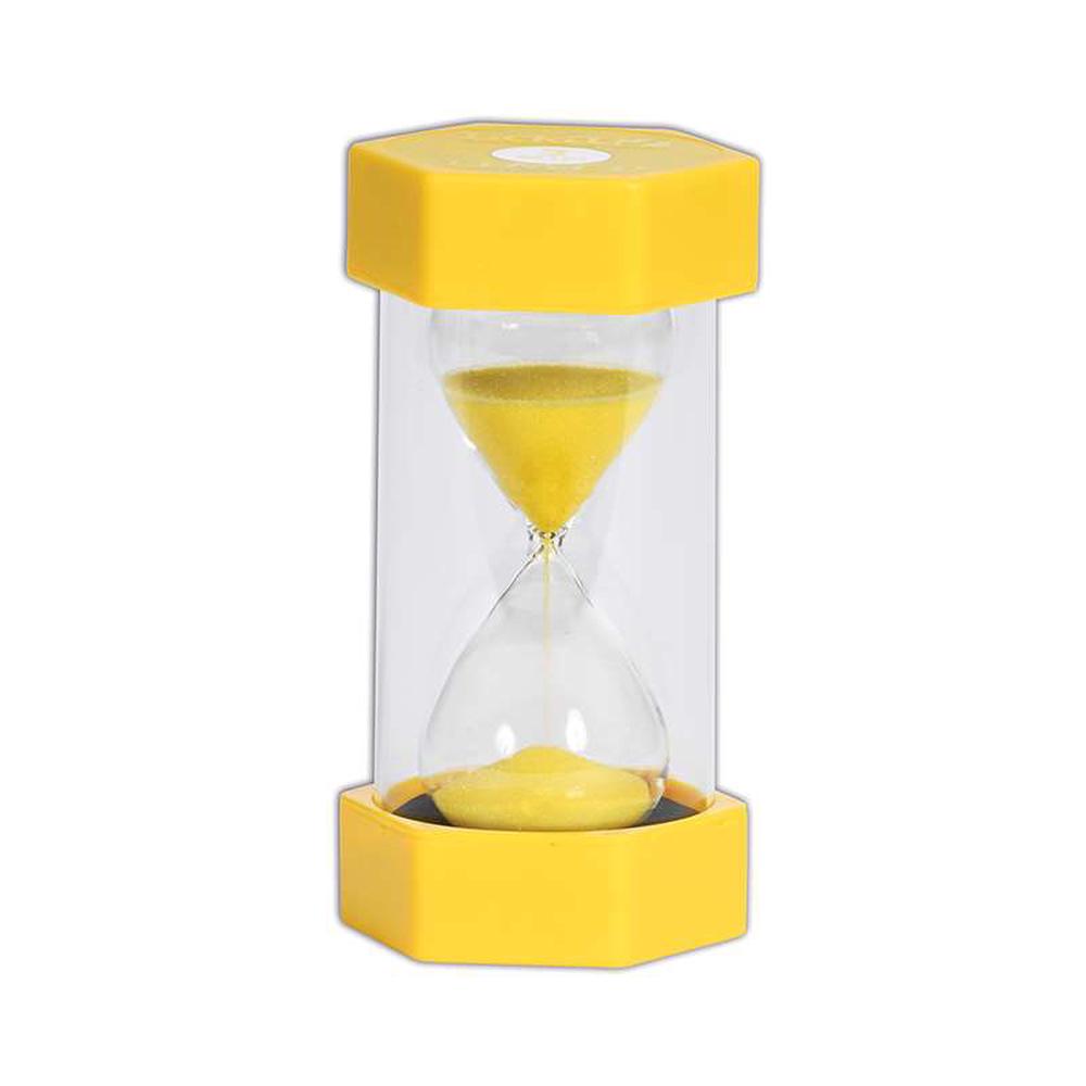 learning advantage 3 minute coloured sand timer yellow 3 mintue timer