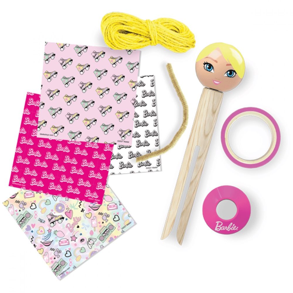 Barbie Kokeshi Peg Doll Origami Fashion Studio by Barbie - ISBN: 5060158856114
