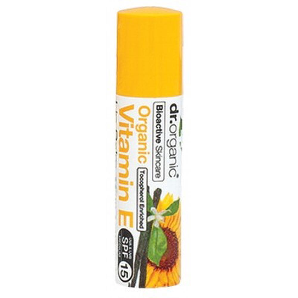 Lip Balm SPF 15 Organic (Vitamin E) - 5.7mL, 5060176670334