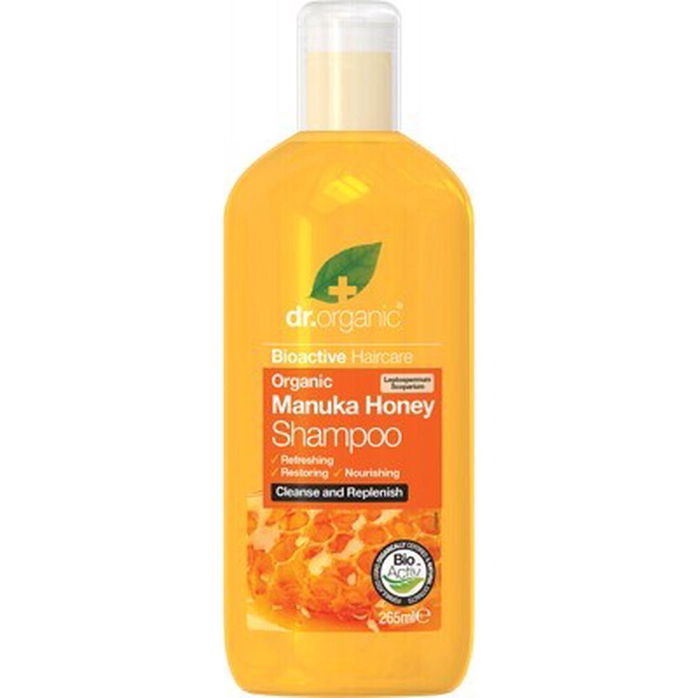 Organic Shampoo (Manuka Honey) - 265mL, 5060176671058
