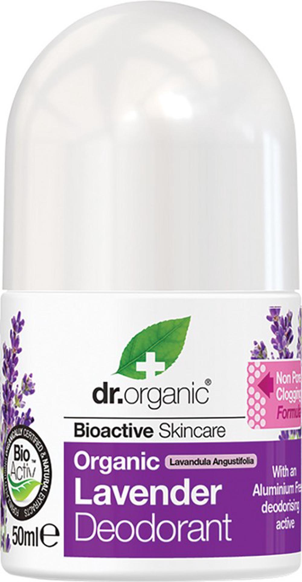 Roll-on Deodorant Organic (Lavender) - 50mL, 5060176671539