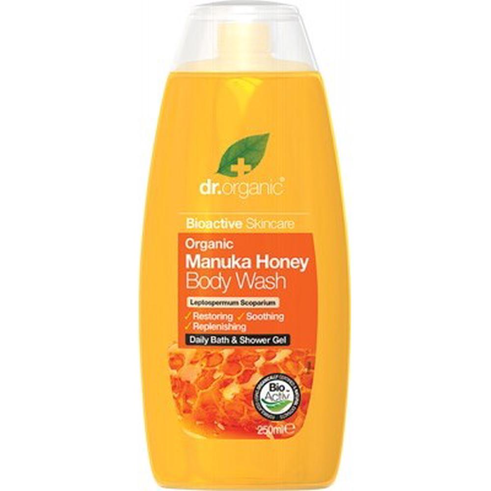 Body Wash Organic (Manuka Honey) - 250mL, 5060176671744