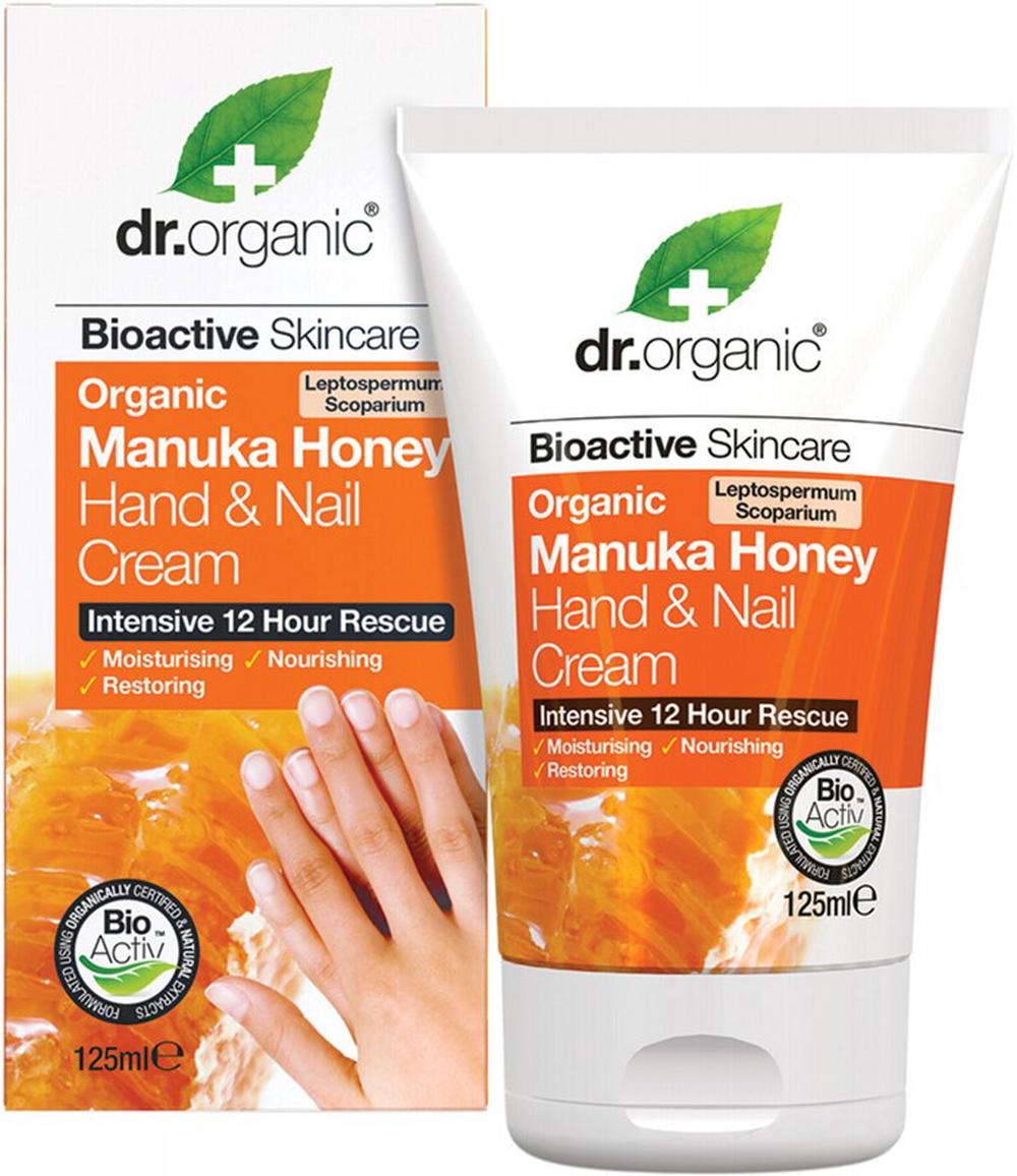 Hand & Nail Cream Organic (Manuka Honey) - 125mL, 5060176672017