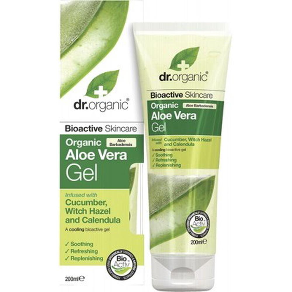 Aloe Vera Gel with Cucumber Organic - 200mL, 5060176672611
