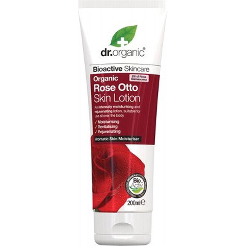 Organic Skin Lotion (Rose Otto) - 200mL, 5060176672918