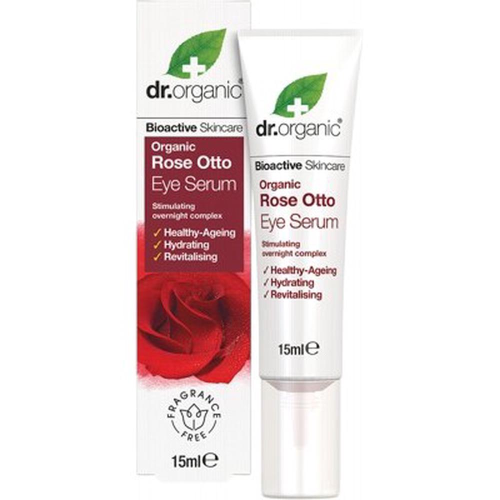 Eye Serum Organic (Rose Otto) - 15mL, 5060176672956