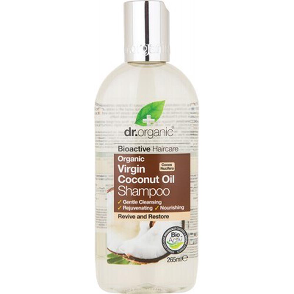 Organic Shampoo (Virgin Coconut Oil) - 265mL, 5060176675148