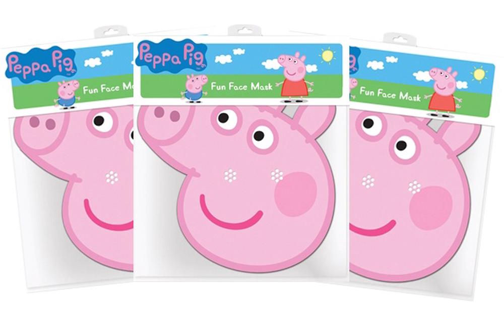 Star Cutouts Peppa Pig - 3 Pack Peppa Pig Cardboard Masks, 5060219948772
