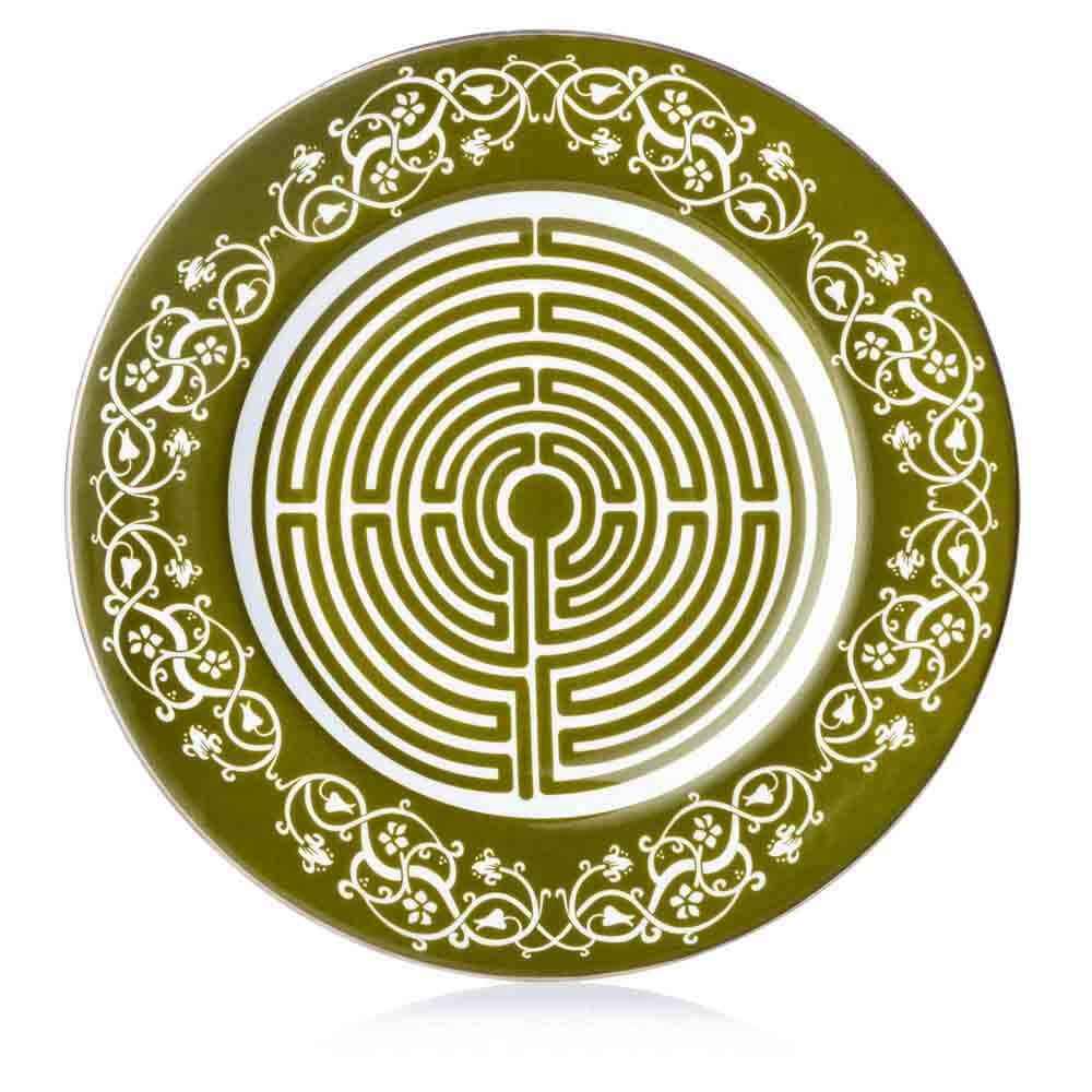 Charlie Bears Labyrinth Fine Bone China Plate, 5060249796985