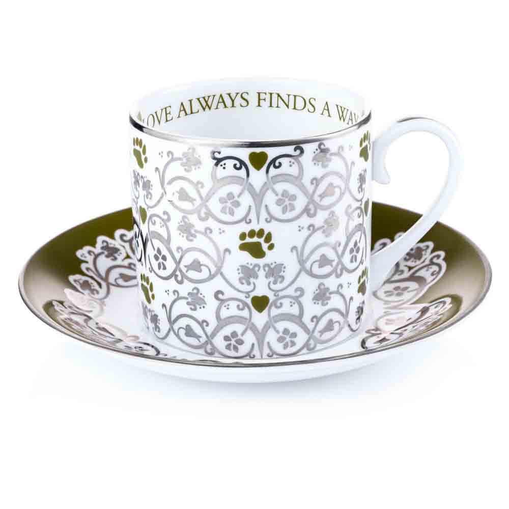 Love Always Finds A Way - Labyrinth Cup & Saucer Set, 5060249796992