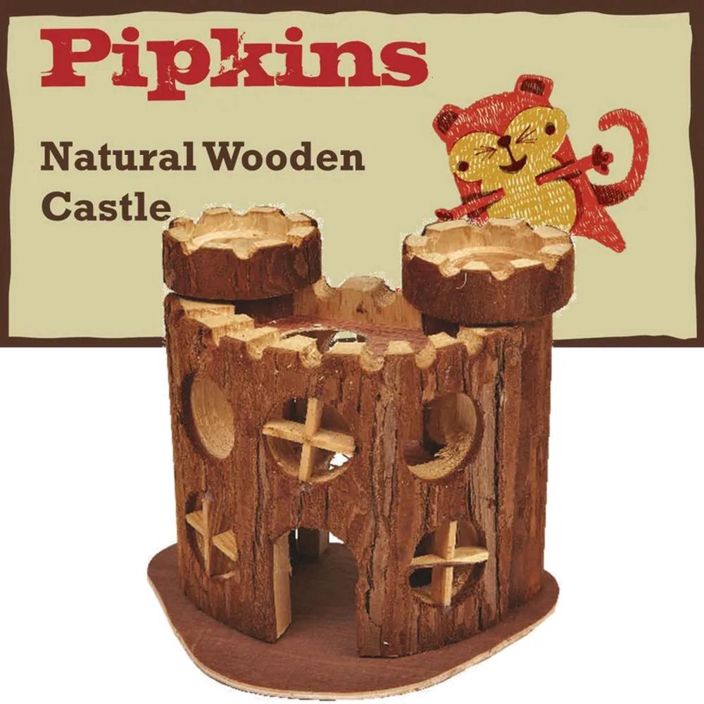Pipkins Natural Wooden Castle, 5060253807653