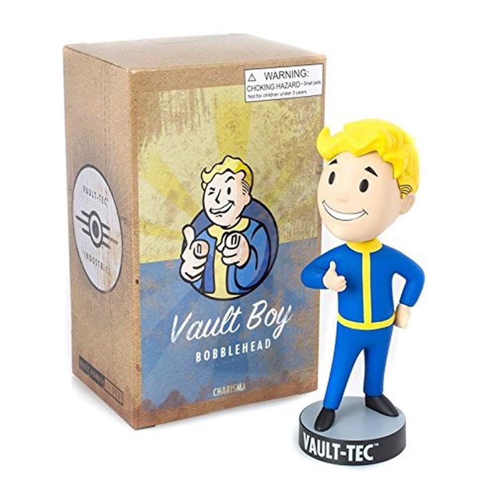 Fallout ボルトボーイ ボブルヘッド カリスマ Fallout Vault Boy 76 Charisma Bobblehead – Official Bethesda