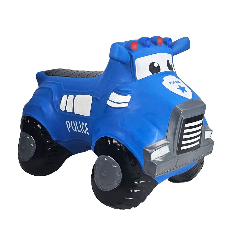 Happy Hopperz Blue Police Truck by Happy Hopperz - ISBN: 5060267080325