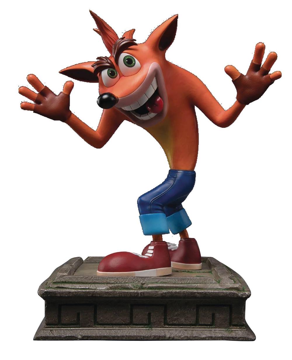 crash bandicoot first 4 figures