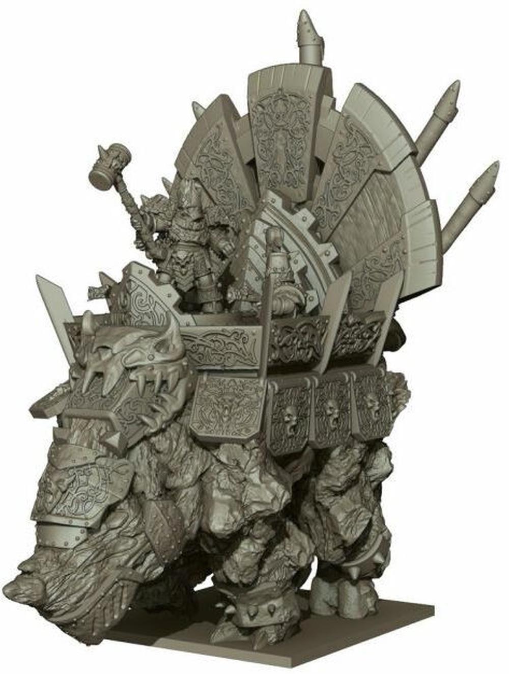 Kings of War Abyssal Dwarf Hellfane, 5060469665214