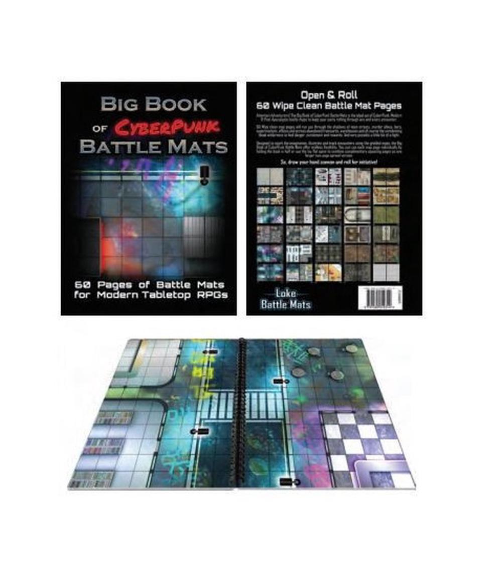 Loke BattleMats Big Book of CyberPunk Battle Mats Buy online at The Nile